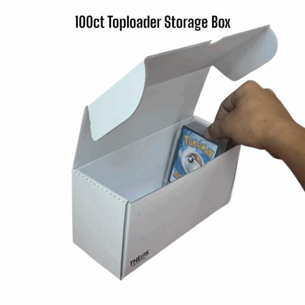 100 Count Toploader Storage Box